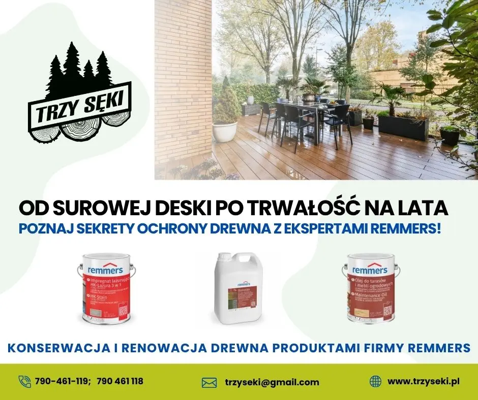 Od surowej deski po trwałość na lata. Poznaj sekrety ochrony drewna z ekspertami Remmers